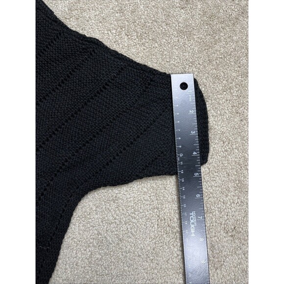 CCK Style Women’s Size M Black Pullover Sweater Fish‎ Tail - Picture 8 of 9